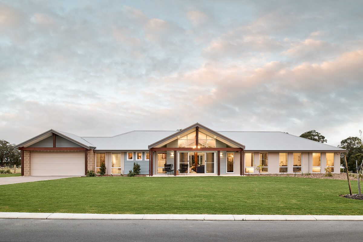 The Milpara Estate front elevation showcasing its farmhouse exterior