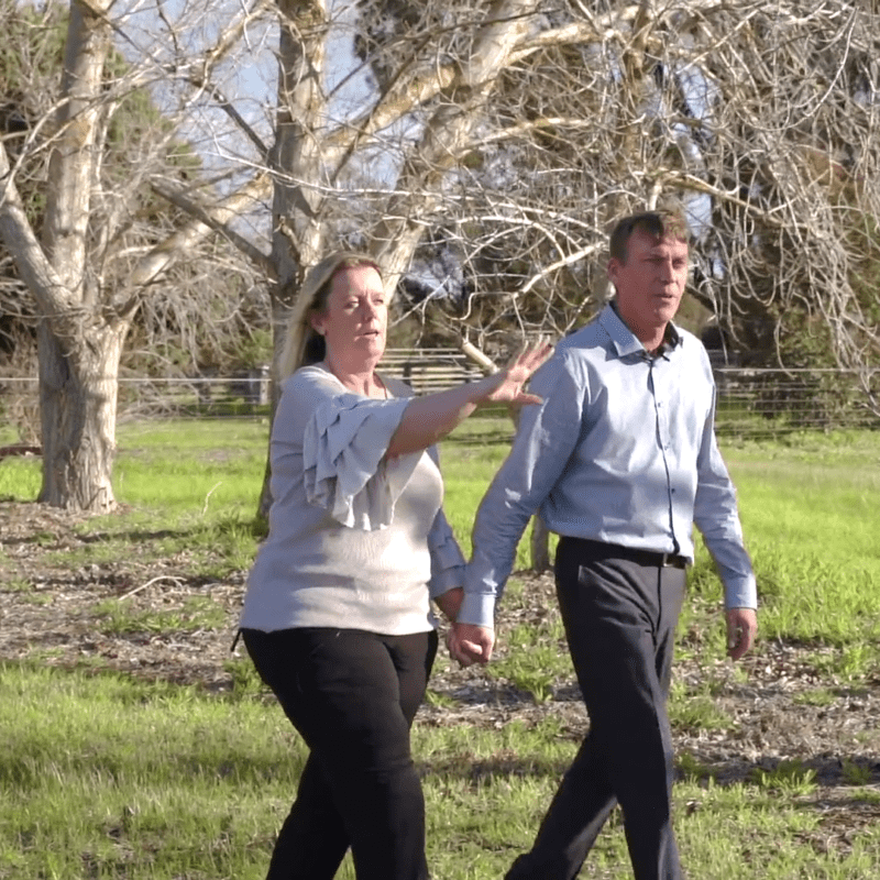 WA Country Builders client testimonial Tammy and Martin