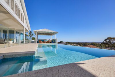 get inspired by the infinity pool of a client home overlooking the ocean