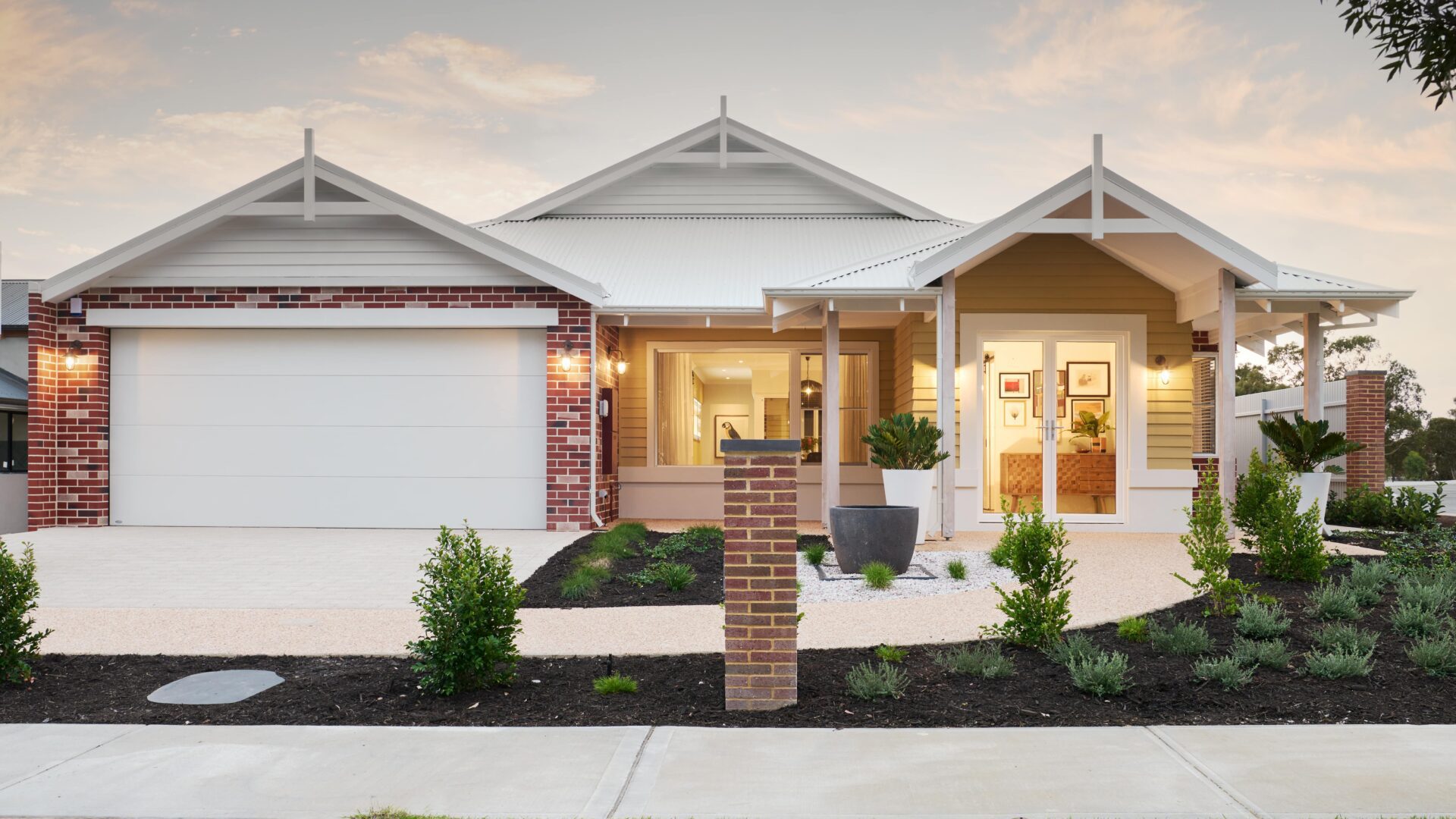 WA Country Builders display home The Eucalyptus front exterior