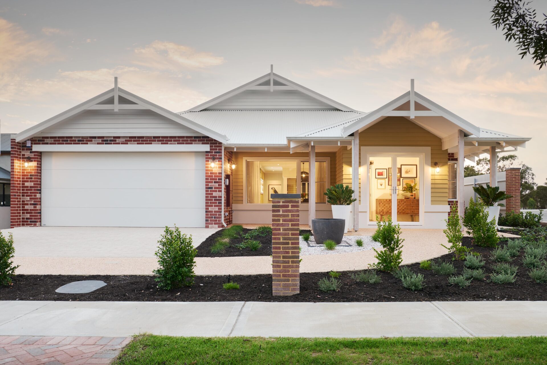 WA Country Builders display home The Eucalyptus front exterior