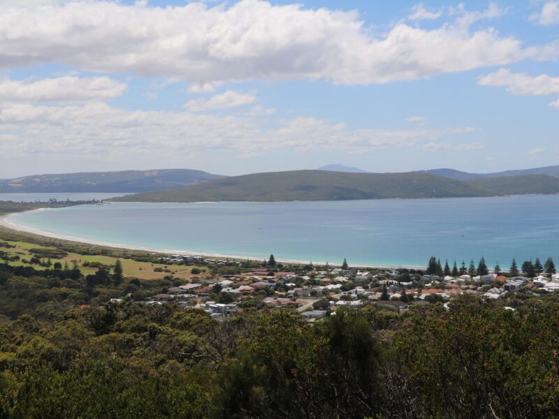 View to Albany and Middleton Beach, Western Australia
