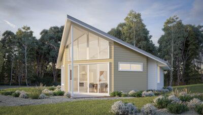 WA Country Builders granny flat range The Jessup front elevation render