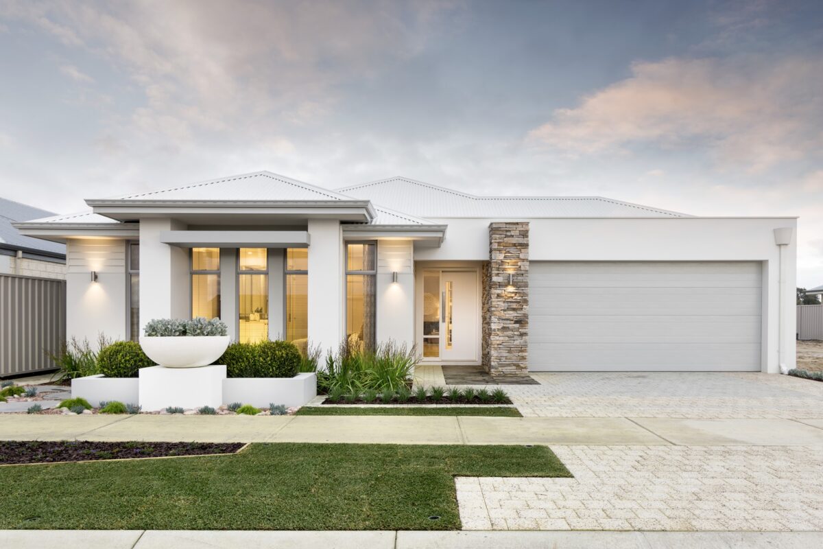 WA Country Builders past display home Geographe Bay, Busselton, front facade
