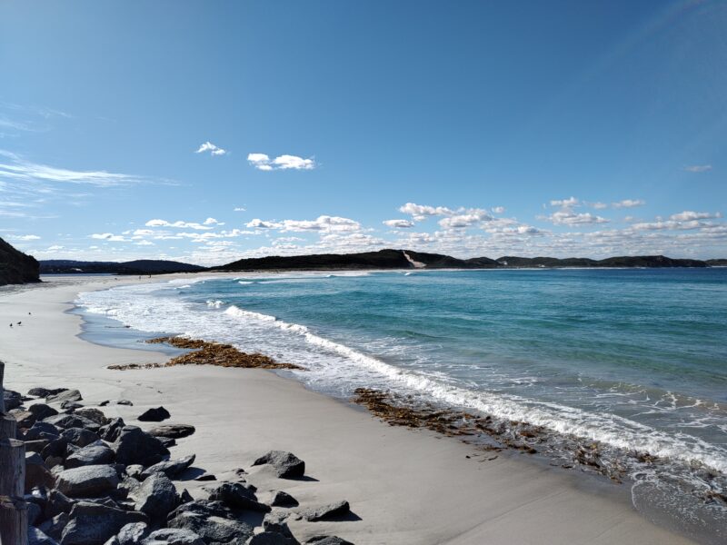 Denmark beach in the day